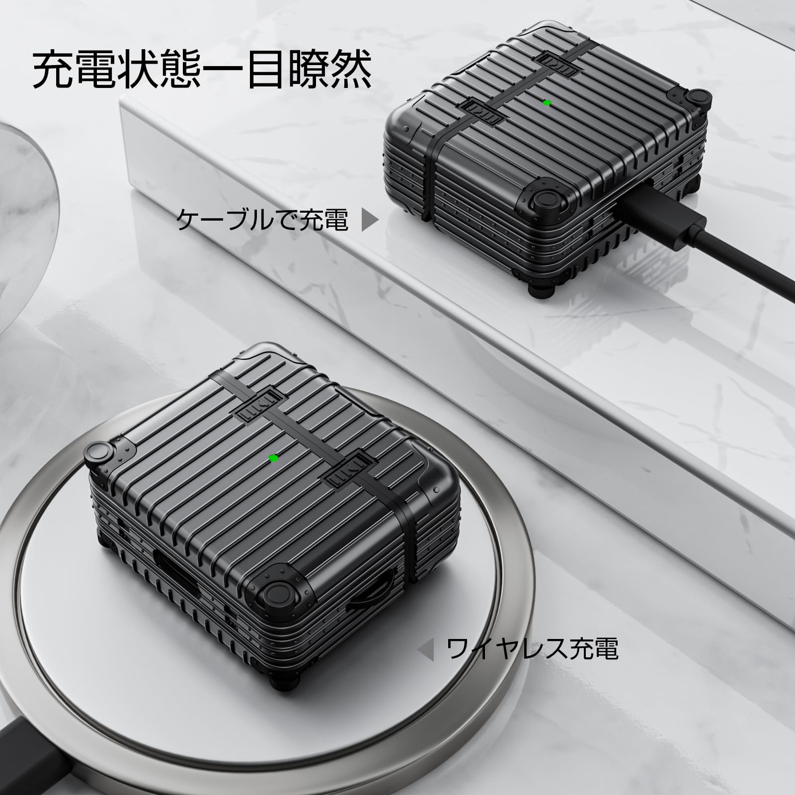 Amazon | V-MORO AirPods 3ケース 2021 AirPods 第3世代専用カバー